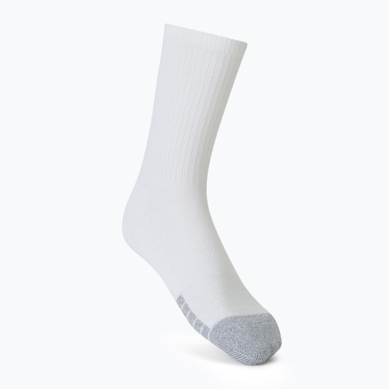 Under Armour Heatgear Crew sportinės kojinės 3 poros baltos 1346751 2