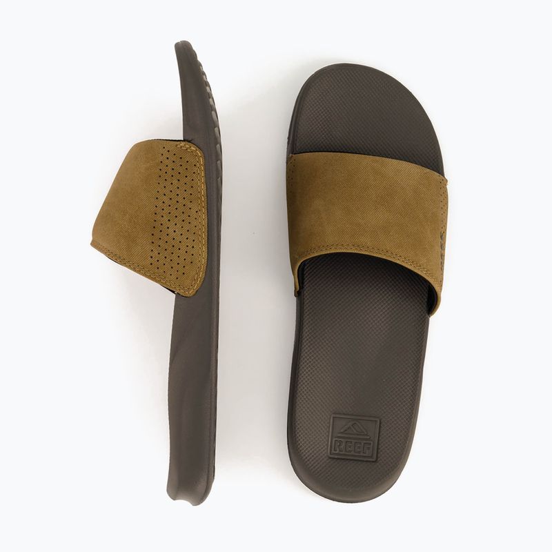 Vyriškos šlepetės REEF One Slide grey/tan 8