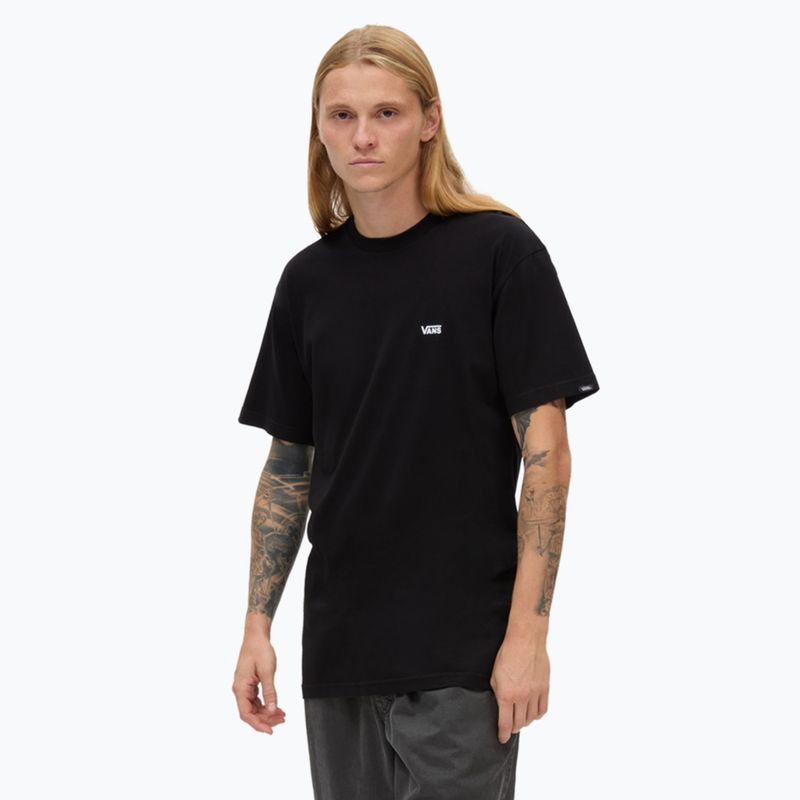 Vyriški marškinėliai Vans Mn Left Chest Logo Tee black/white