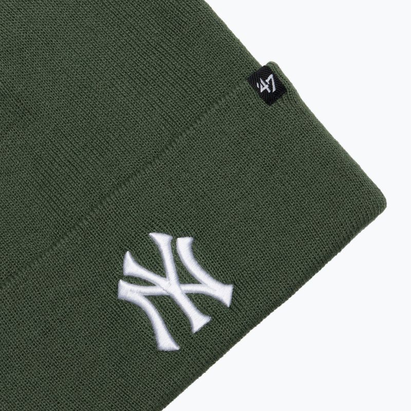 Žieminė kepurė 47 Brand MLB New York Yankees Haymaker moss 3