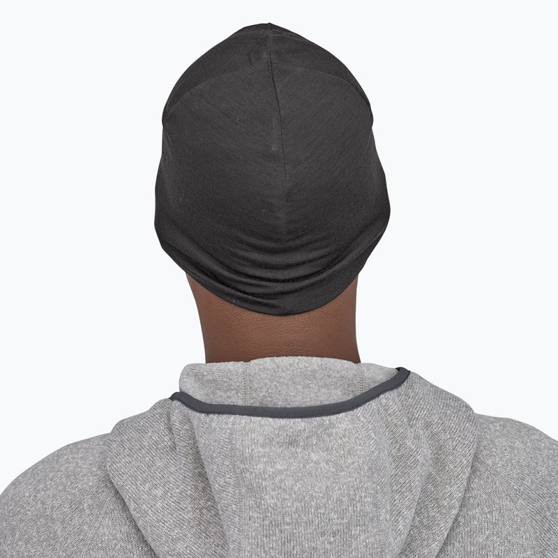 Žieminė kepurė Patagonia Overlook Merino Wool Liner Beanie black 3