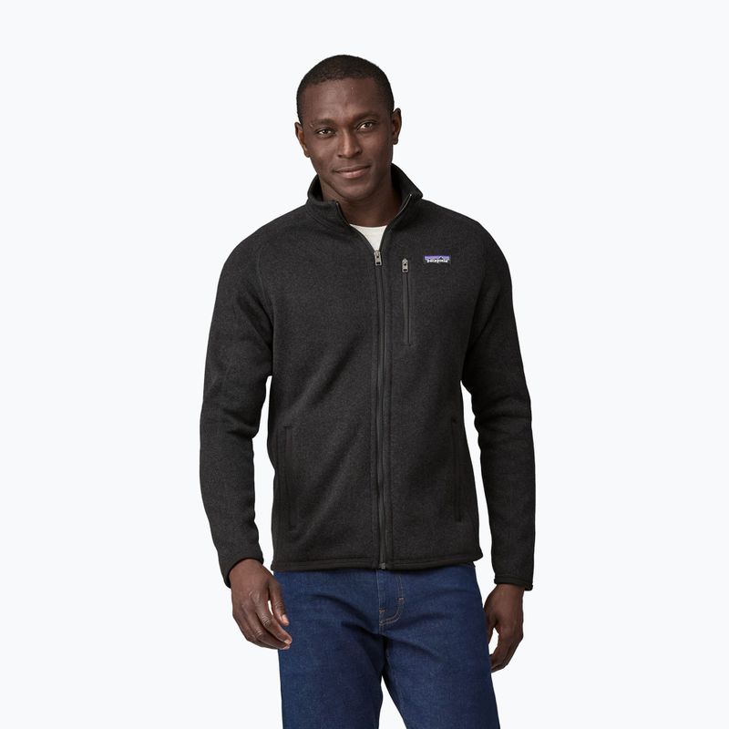 Vyriškas žygio džemperis Patagonia Better Sweater Fleece black