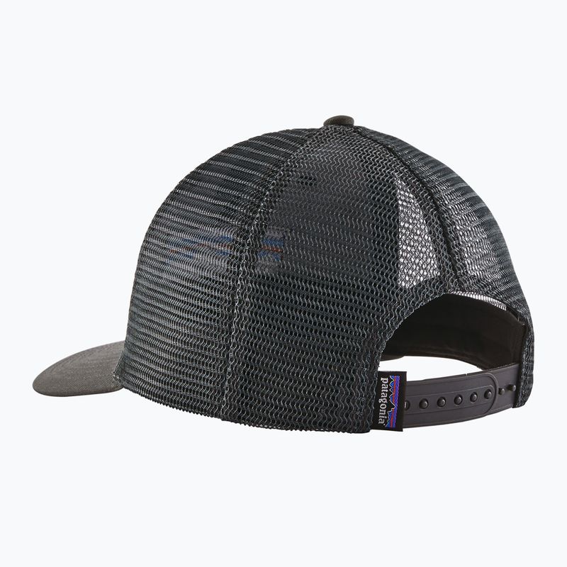 Patagonia P-6 Logo Trucker kepurė forge grey 2