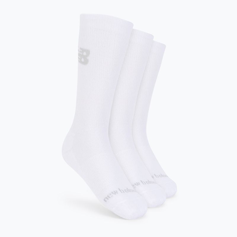 New Balance Performance Cotton Cushion 3pak kojinės baltos LAS95363WT