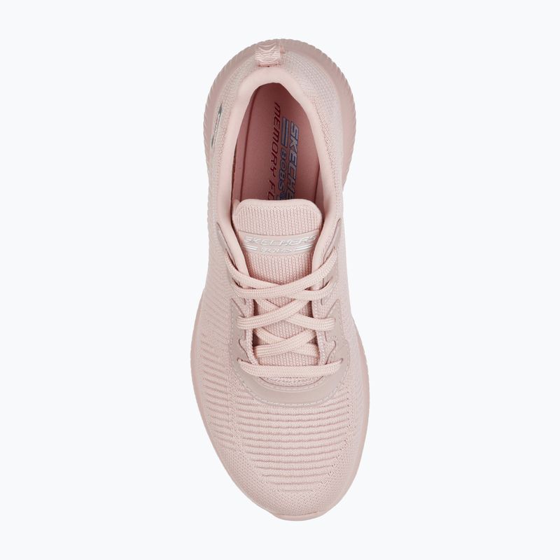 Moteriški batai SKECHERS Bobs Sport Squad Tough Talk pink 4