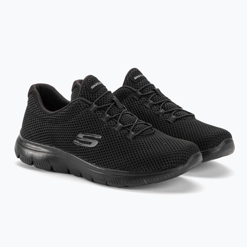 Moteriški treniruočių bateliai SKECHERS Summits black 4