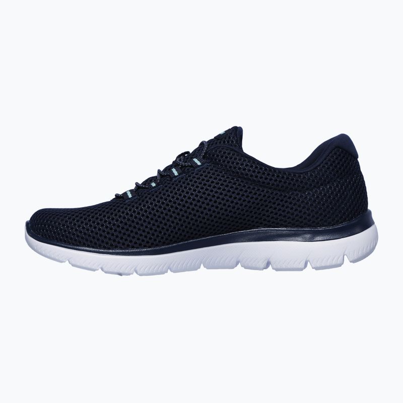 Moteriški treniruočių bateliai SKECHERS Summits navy/light blue 8