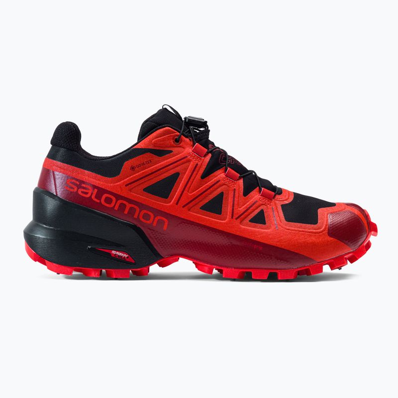 Salomon Spikecross 5 GTX vyriški bėgimo bateliai raudoni L40808200 2