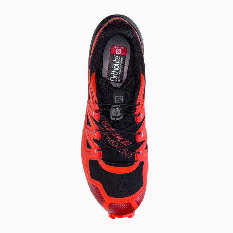 Salomon Spikecross 5 GTX vyriški bėgimo bateliai raudoni L40808200 6