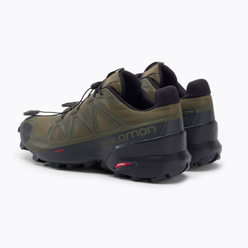 Vyriški bėgimo bateliai Salomon Speedcross 5 Wide grape leaf/black 3