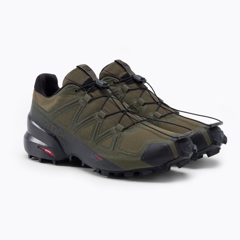 Vyriški bėgimo bateliai Salomon Speedcross 5 Wide grape leaf/black 5