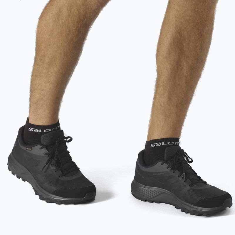 Vyriški bėgimo bateliai Salomon Trailster 2 GTX phantom/ebony/black 15