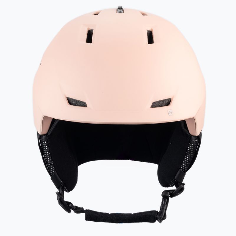 Moteriškas slidinėjimo šalmas Salomon Icon Lt pink L41160500 2