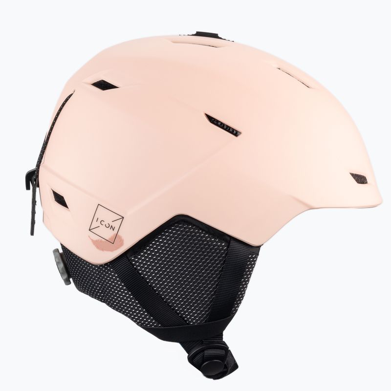 Moteriškas slidinėjimo šalmas Salomon Icon Lt pink L41160500 3