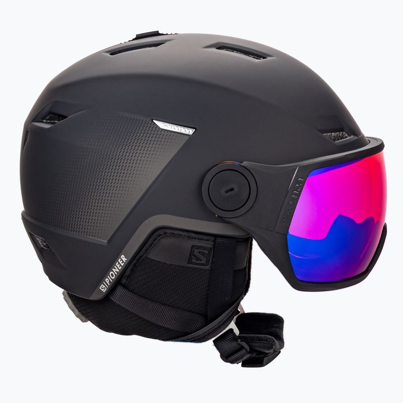 Salomon vyriškas slidinėjimo šalmas Pioneer Lt Visor black L41199900 3