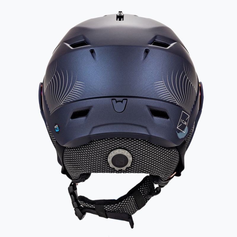 Moteriškas slidinėjimo šalmas Salomon Icon Lt Visor navy blue L41199800 3