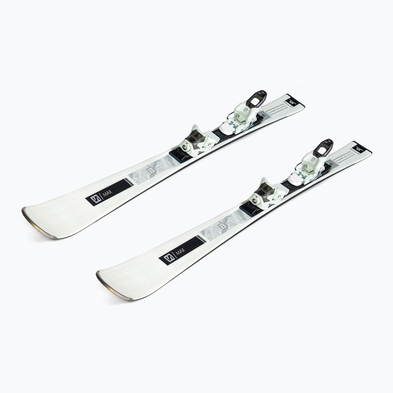 Moteriškos kalnų slidės Salomon S/Max W 6 + M10 GW white L41135200/L4113260010 4