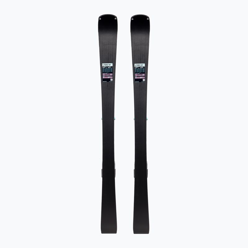 Moteriškos kalnų slidės Salomon S/Force W 7 + M10 GW black L41135600/L4113250010 3