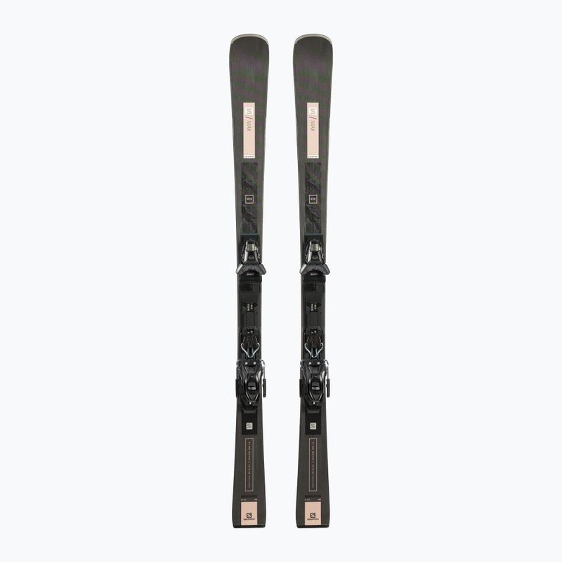 Moteriškos kalnų slidės Salomon S/Max W 10 + M11 GW black L41135000/L4113210010