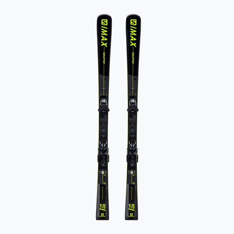 Vyriškos kalnų slidės Salomon S/Max 10 + M11 GW black L41134300/L4146900010