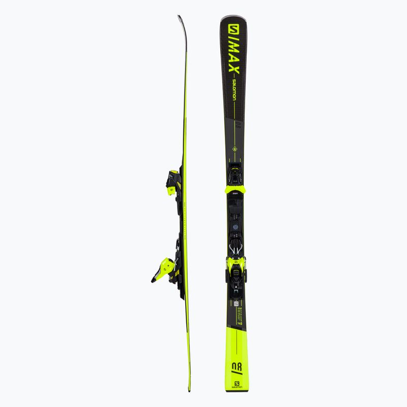 Vyriškos kalnų slidės Salomon S/Max 8 + M11 GW Grey L41134400/L4113200010 2