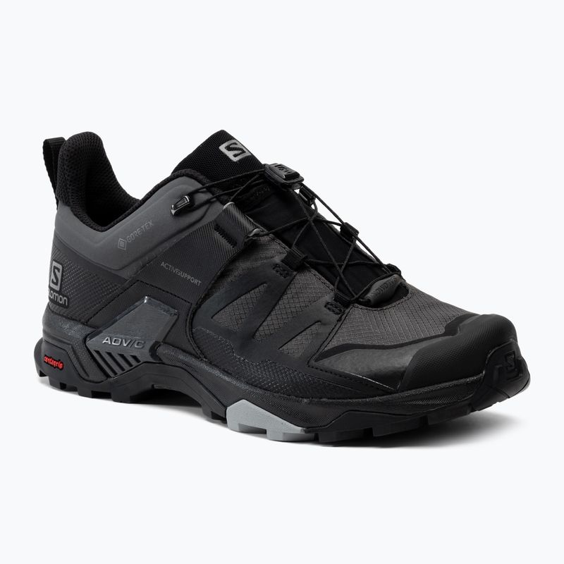 Vyriški trekingo batai Salomon X Ultra 4 GTX black/grey L41385100