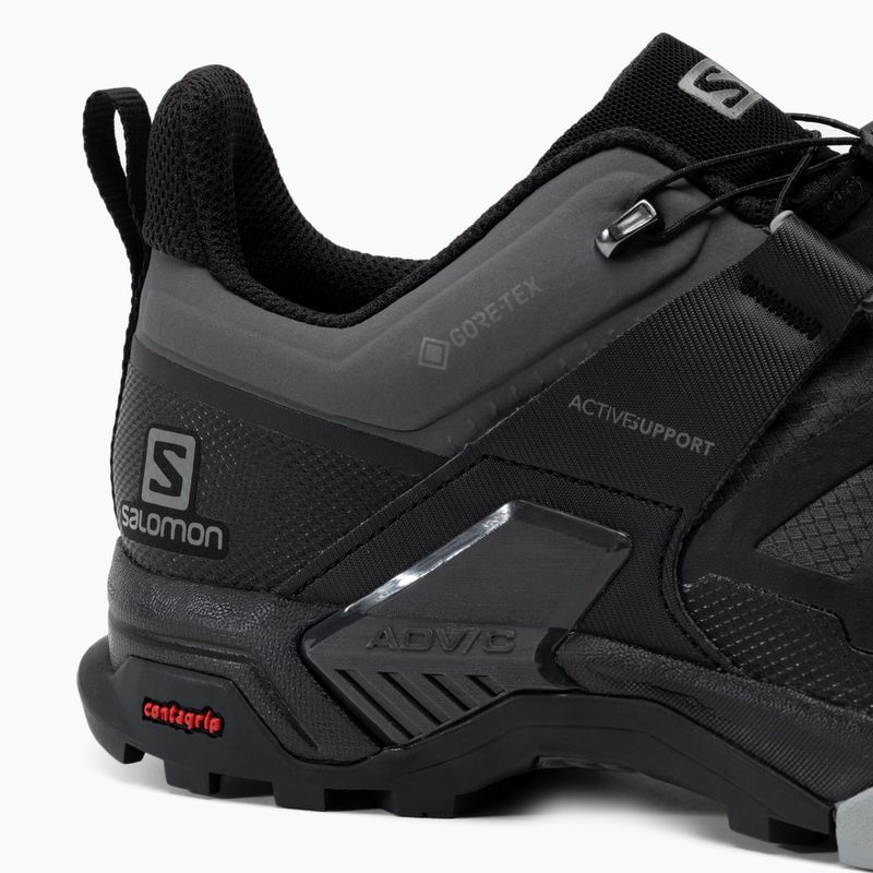 Vyriški trekingo batai Salomon X Ultra 4 GTX black/grey L41385100 7