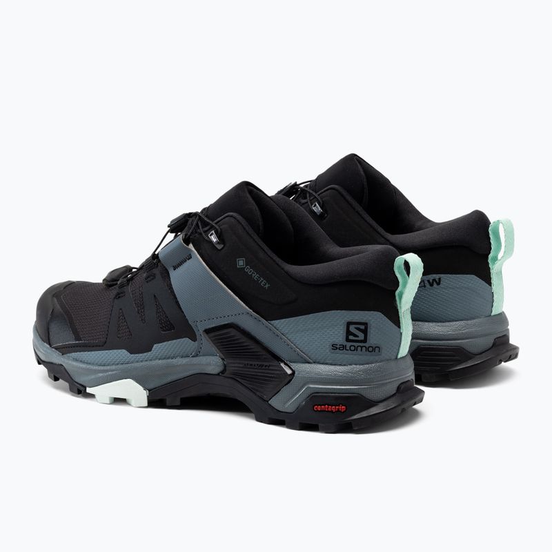 Moteriški trekingo batai Salomon X Ultra 4 GTX black-blue L41289600 3