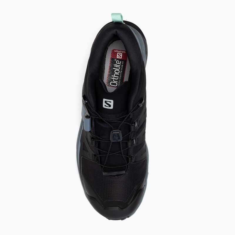 Moteriški trekingo batai Salomon X Ultra 4 GTX black-blue L41289600 6