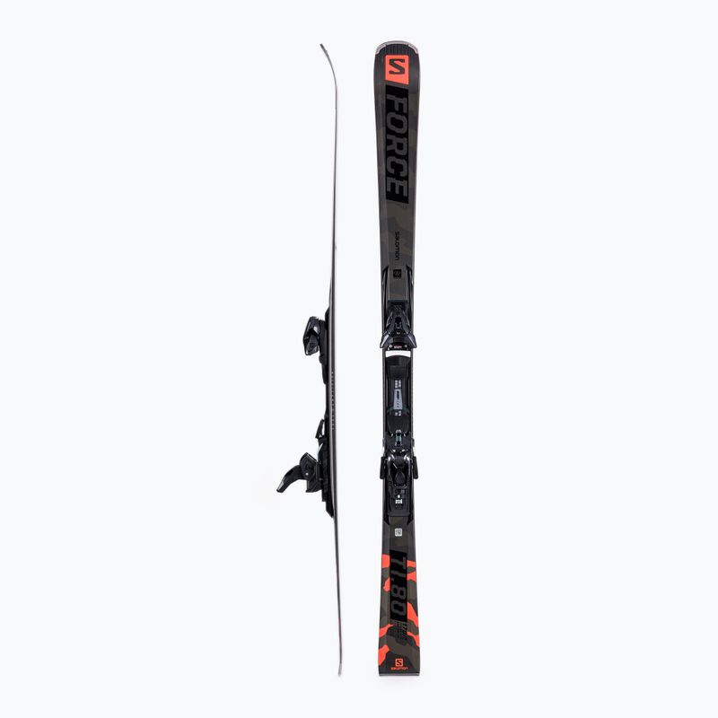 Vyriškos kalnų slidės Salomon S/Force Ti 80 + Z12 GW Grey L41496000/L4146890010 2