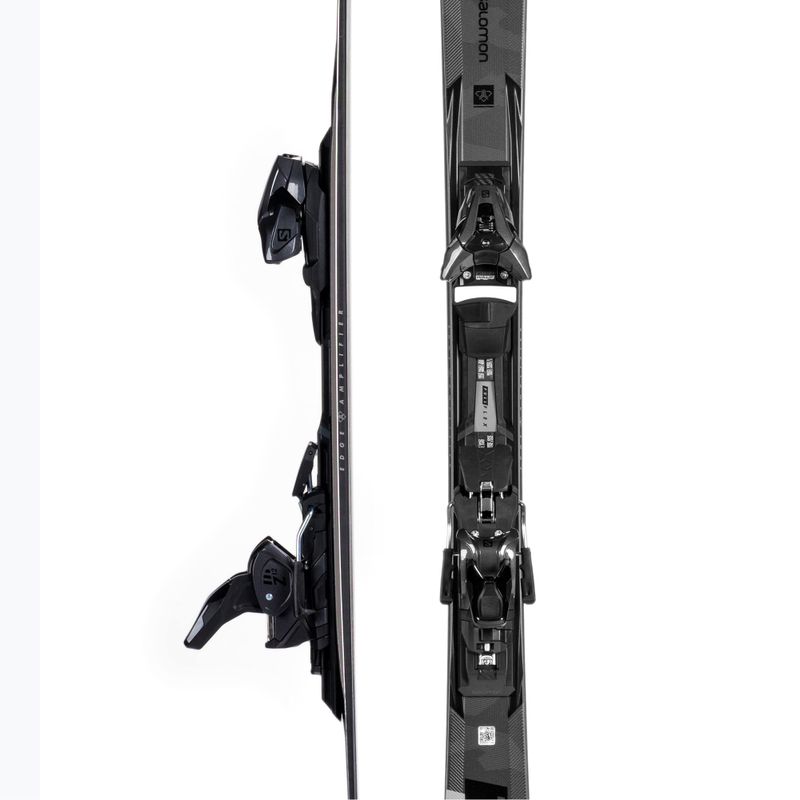 Vyriškos kalnų slidės Salomon S/Force Ti 80 + Z12 GW Grey L41496000/L4146890010 5