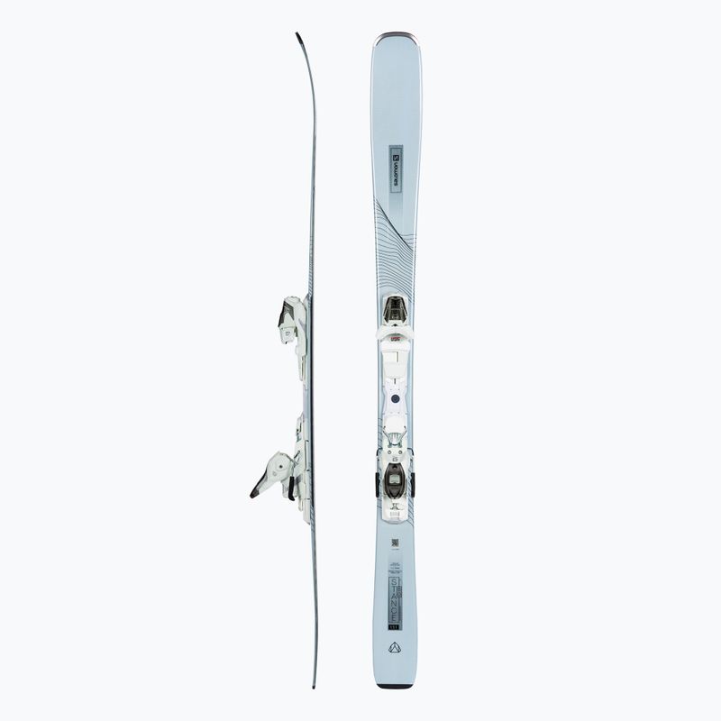 Moteriškos kalnų slidės Salomon Stance W80 + M10 GW white L41494000/L4113260010 2