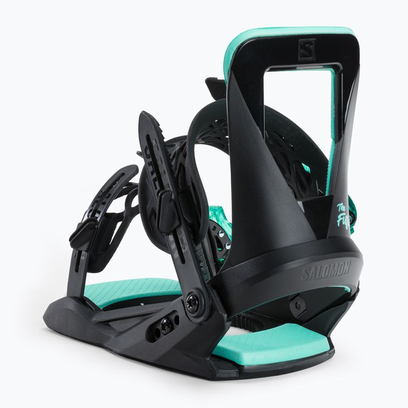 Salomon The Future vaikiški snieglenčių surišimo diržai juodi L41566800 4