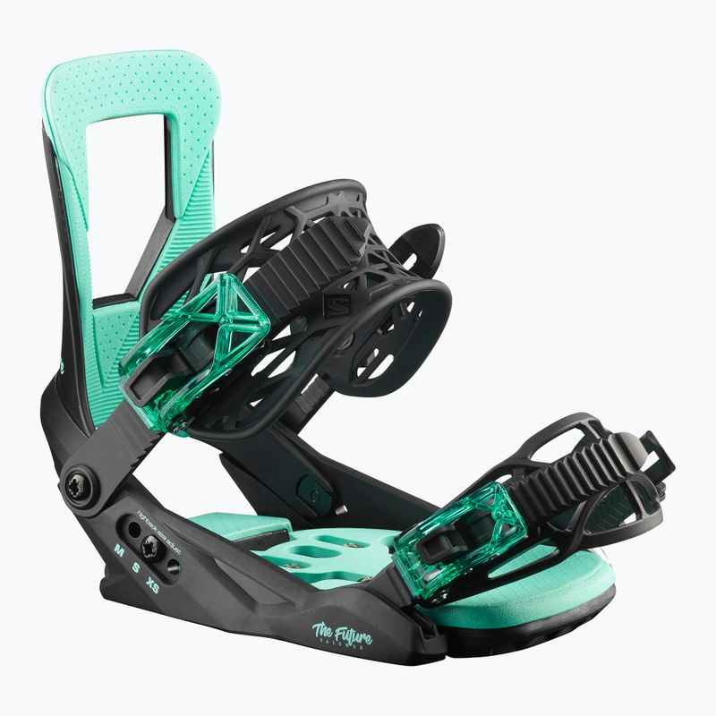 Salomon The Future vaikiški snieglenčių surišimo diržai juodi L41566800 5
