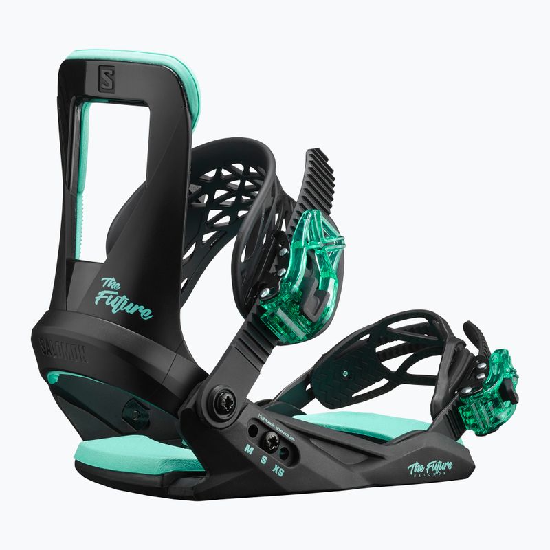 Salomon The Future vaikiški snieglenčių surišimo diržai juodi L41566800 6