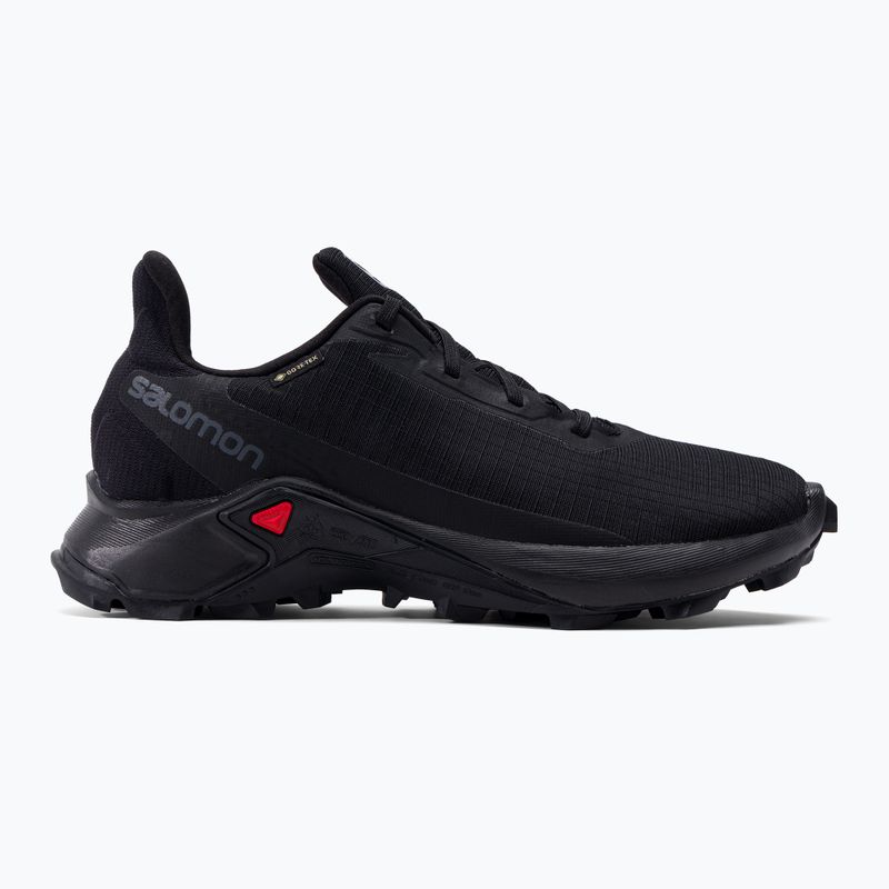 Moteriški bėgimo bateliai Salomon Alphacross 3 GTX black/black 2