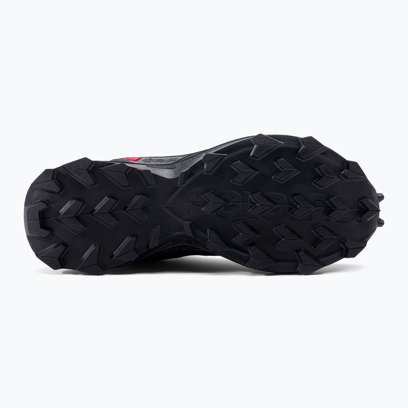 Moteriški bėgimo bateliai Salomon Alphacross 3 GTX black/black 4