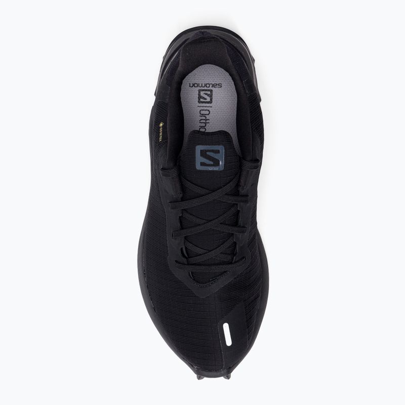 Moteriški bėgimo bateliai Salomon Alphacross 3 GTX black/black 6