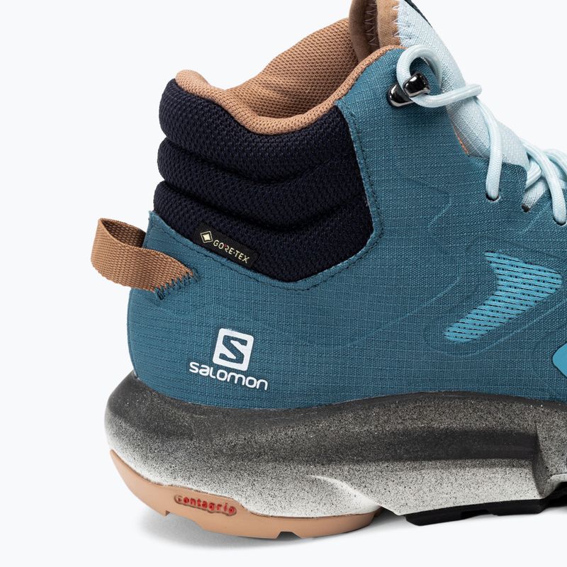 Moteriški trekingo batai Salomon Predict Hike Mid GTX blue L41460700 8