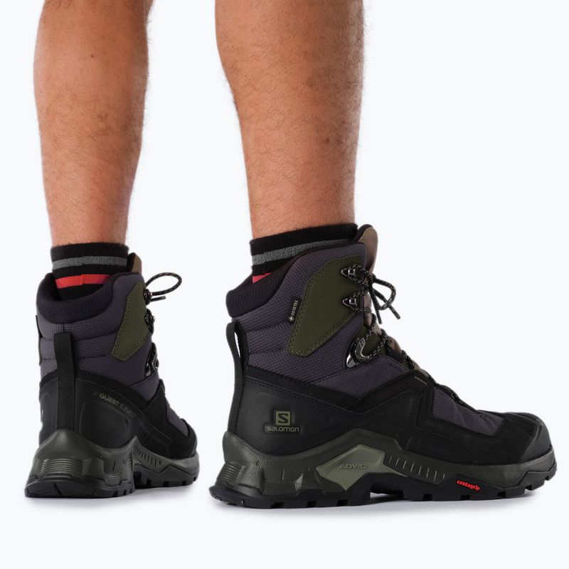 Salomon Quest Element GTX vyriški trekingo batai žali L41457100 10