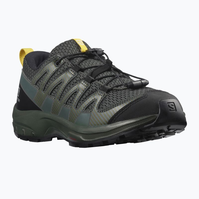 Salomon XA Pro V8 chic/sulphur vaikiški bėgimo bateliai 9
