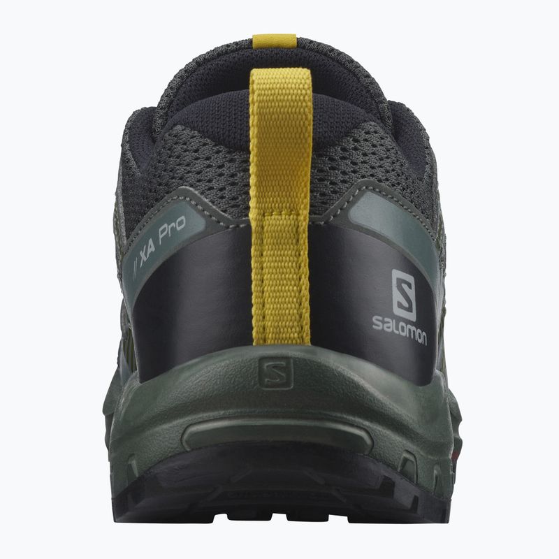 Salomon XA Pro V8 chic/sulphur vaikiški bėgimo bateliai 12