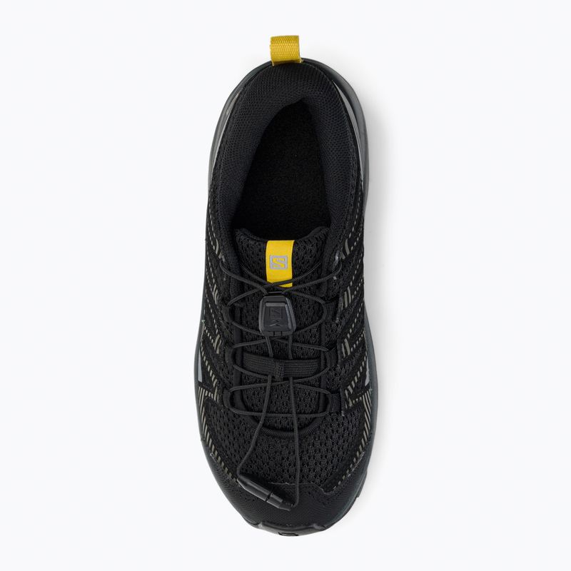 Salomon XA Pro V8 chic/sulphur vaikiški bėgimo bateliai 6