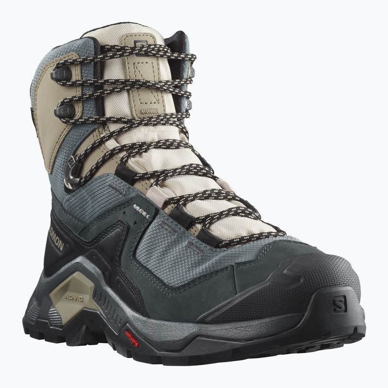 Moteriški trekingo batai Salomon Quest Element GTX black-blue L41457400 9