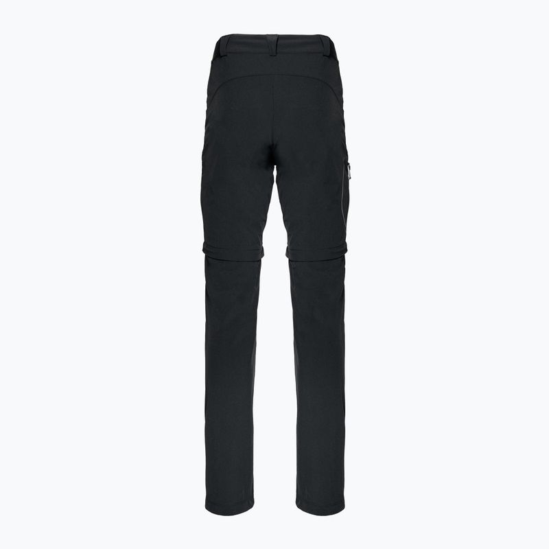 Moteriškos trekingo kelnės Salomon Wayfarer Zip Off black LC1701900 2