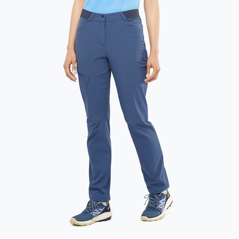 Moteriškos trekingo kelnės Salomon Wayfarer blue LC1704400