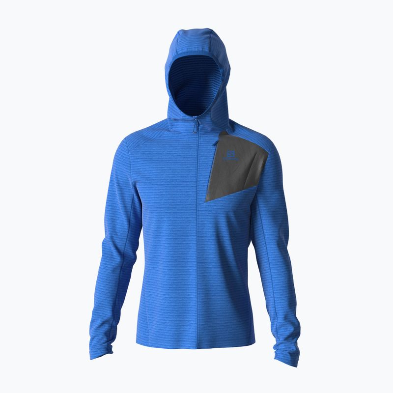 Vyriški Salomon Outline FZ Hoodie vilnoniai džemperiai mėlyna LC1787900 2