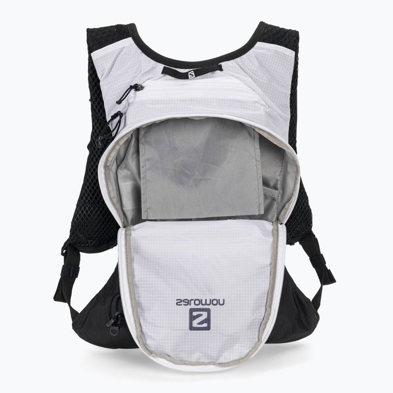 Salomon XT 6 l žygių kuprinė balta ir juoda LC1764500 4