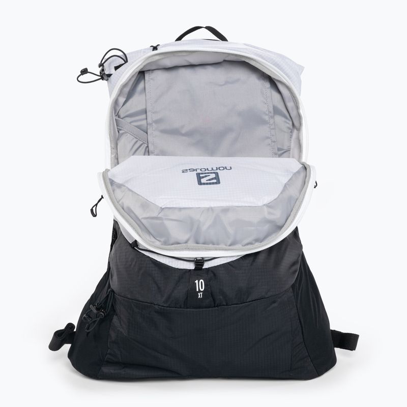 Salomon XT 10 l žygių kuprinė balta ir juoda LC1764400 5