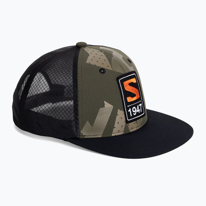 Salomon Trucker Plokščia beisbolo kepurė žalia LC1680500